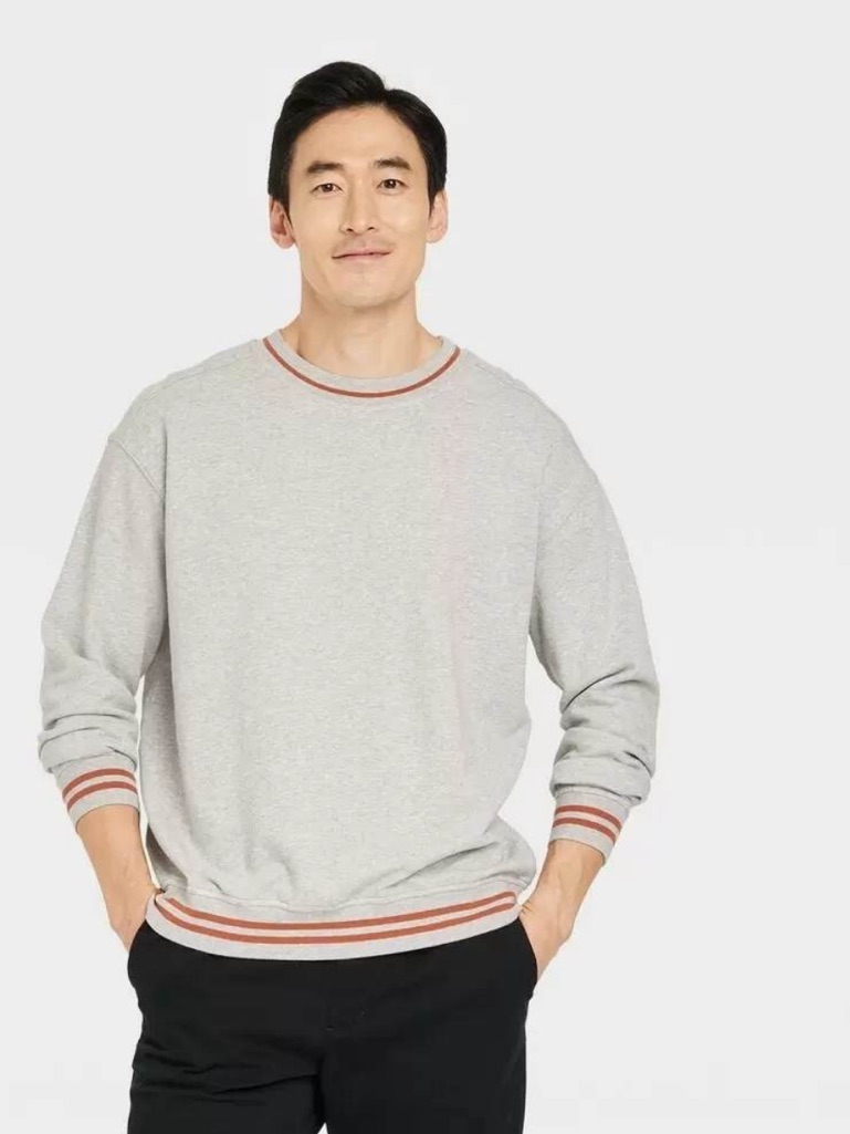 Goodfellow  Co Gray Sweatshirt Size Small Pullover